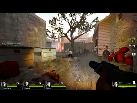 Left 4 Dead 2 ''The Parish'' Dual Commentary ( Svenska ) Part 1