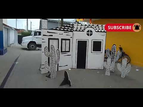 PREPARATIVOS PRA FESTAS JUNINAS DE MONTADAS INTERIOR PARAIBANO