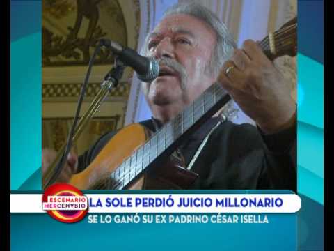 Soledad Pastorutti perdió un juicio millonario con César Isella