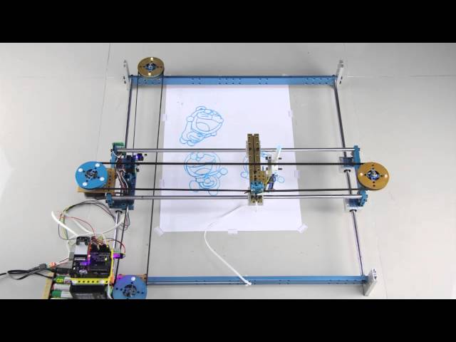 Video Teaser für Makeblock Drawing Robot: XY Plotter to Draw Freely on Paper
