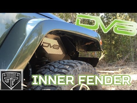 DV8 Inner Fender - INSTALL and REVIEW