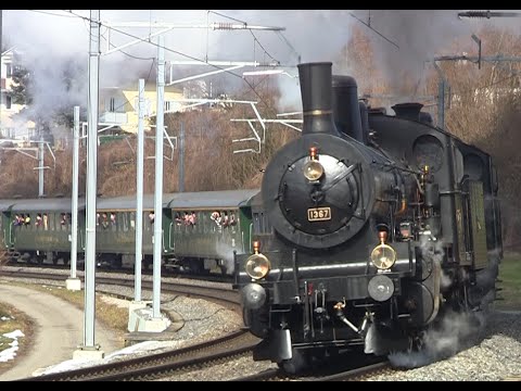 [HD] Steam Adventure Tours --- Säntisfahrt --- A 3/5 705, B 3/4 1367, Eb 3/5 5819