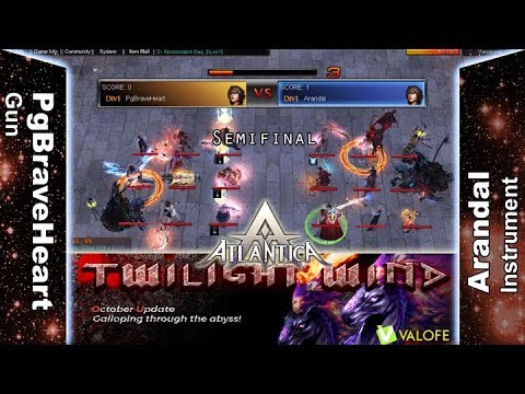 Sikyon Weekly 14/10/2017 PM: Semifinal - PgBraveHeart vs Arandal - Atlantica Online