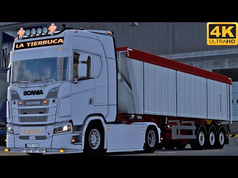 [TS-PC] ETS2 4K | PROMODS | SCANIA S580 V8 | TRONDHEIM 🇳🇴 - OSLO 🇳🇴