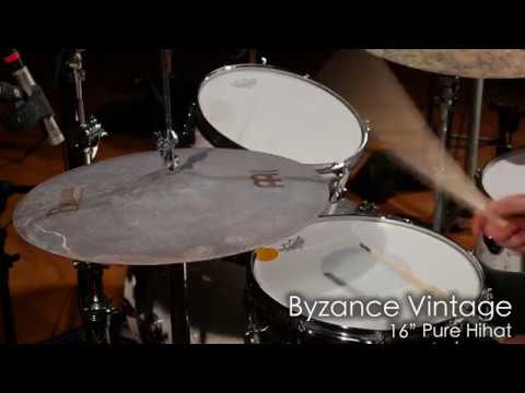 Meinl Cymbals 16" Byzance Hihats Morph Demo