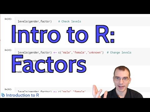 Introduction to R: Factors