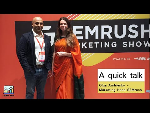 A quick talk with Olga Andrienko - Head Of Global Marketing at SEMrush