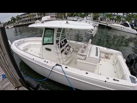 2013 Boston Whaler 320 Outrage Video