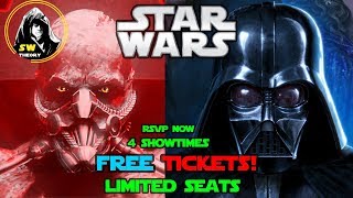 I RENTED OUT A THEATRE GET YOUR FREE TICKETS NOW!! (LIMITED) - Star Wars Theory Vader Fan Film