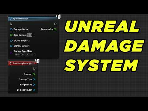 Unreal Engine : Apply and Receive Damage