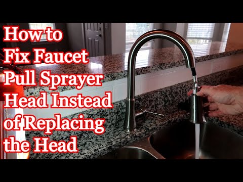 Faucet Pull Sprayer Not Working