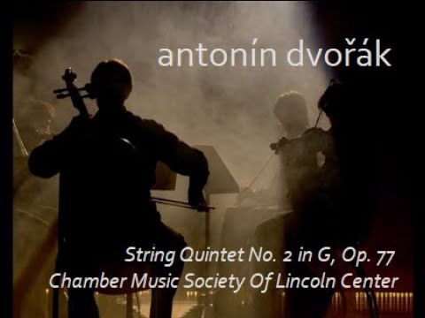 Dvořák : String Quintet No. 2  in G, Op. 77, No. 18 (B. 49) [Rec. Live]