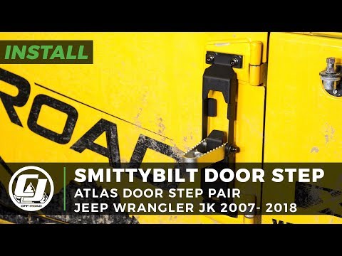 Jeep JK Wrangler Install: Smittybilt Atlas Door Steps