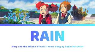 Download lagu [HD] Rain Lyrics - Mary and the Witch's Flower メアリと魔女の花 | Sekai no Owari mp3