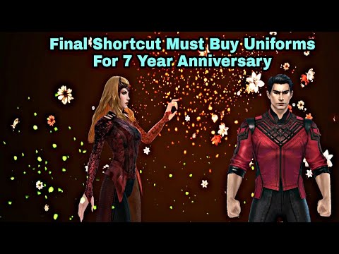 Final Shortcut Must Buy Uniforms For 7 Year Anniversary - Marvel Future Fight