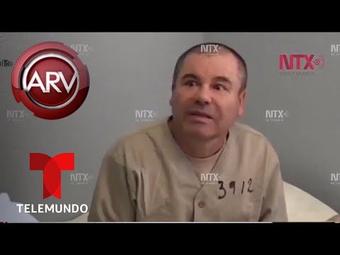 Revelan a Chapo Guzmán negociando con custodio antes de ser extraditado | Al Rojo Vivo | Telemundo