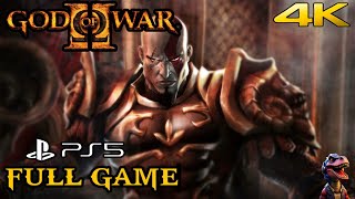 God of War 2 Remastered Full Game Gameplay Playthrough | 4K 60FPS | No Commentary