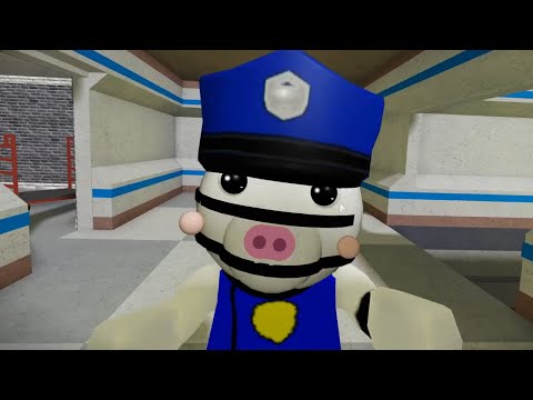 ROBLOX PIGGY 2 OFFICER ZIZZY JUMPSCARE - Roblox Piggy rp