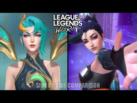 Lagoon Dragon & K/DA Kai'Sa | Comparison | WR