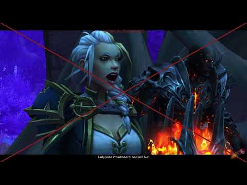 Ardenweald Anduin Takes The Sigil Cutscene - Chains of Domination