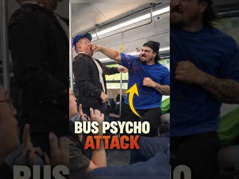 Psycho Picked the Wrong Passenger&hellip; INSTANT KO! #boxing #martialarts #selfdefense #knockout #viral