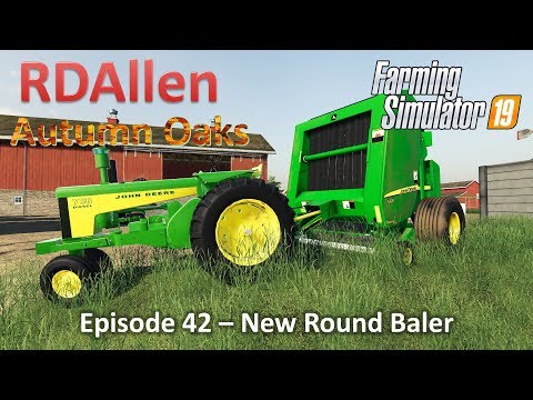 New Round Baler | E42 Autumn Oaks | Farming Simulator 19