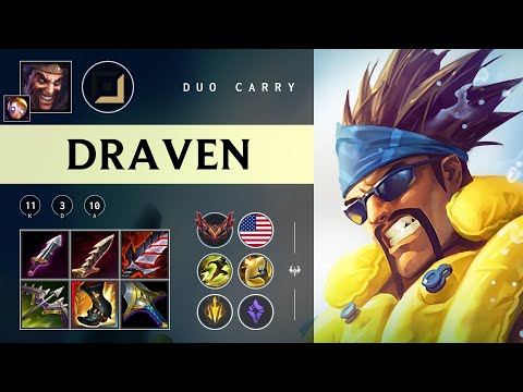 Draven ADC vs Swain - NA Grandmaster Patch 25.24