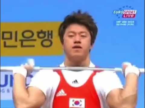 Sa Jae-Hyouk (77) 212 kg clean and jerk