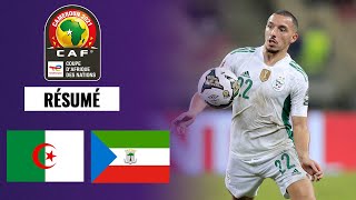 CAN 2021 : Algérie - Guinée Equatoriale (0-1) - vidéo