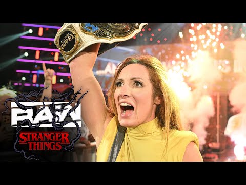 Becky Lynch steals the Women’s Intercontinental Title from Maxxine Dupri: Raw highlights
