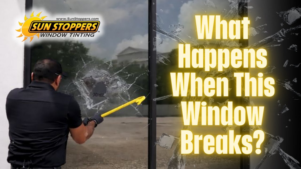 Safety Window Film That Stops Break-Ins and Flying Glass