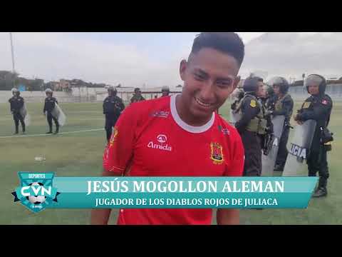 ENTREVISTA A JESÚS MOGOLLON JUGADOR DE LOS DIABLOS ROJOS DE JULIACA