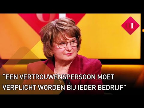 Mariëtte Hamer: "Een vertrouwenspersoon moet verplicht gesteld worden bij ieder bedrijf" | Op1