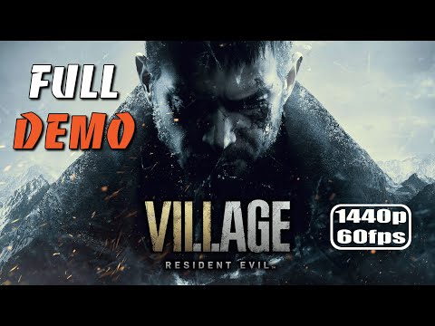 RESIDENT EVIL 8 VILLAGE FULL DEMO Gameplay Walkthrough Part 1 & ENDING - RE VILLAGE (PC DEMO)