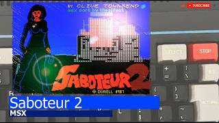 MSX -=Saboteur 2=-