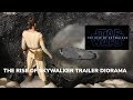 THE RISE OF SKYWALKER TRAILER DIORAMA