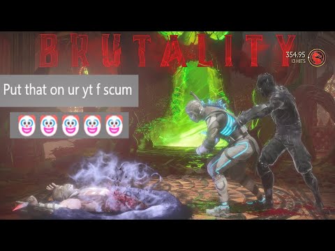 TRASH TALKING from a TEABAGGER goes INCREDIBLY WRONG on Mortal Kombat 11