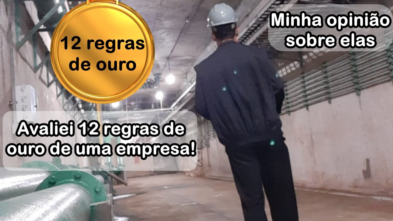 Comentando 12 regras de ouro de uma empresa 😬