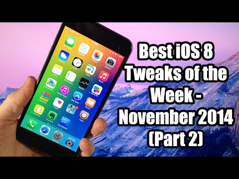 Best iOS 8 Cydia Tweaks of the Week - November 2014 (Part 2)