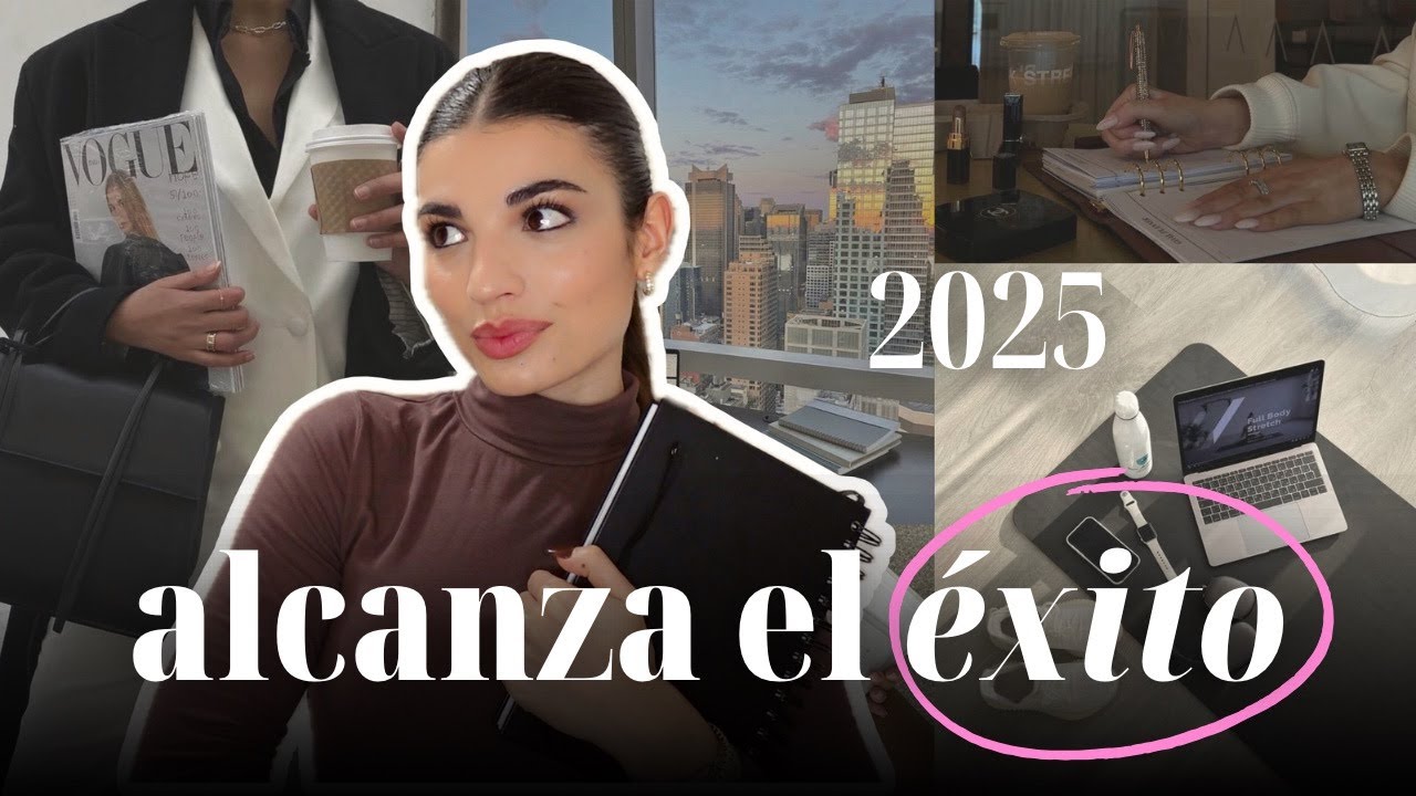 Mi método para LOGRAR OBJETIVOS SIN ESTRÉS en 2025: productividad y organización