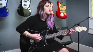 Squier Affinity Series Jazzmaster HH Demo & Review