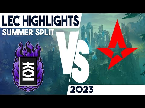 KOI vs AST Highlights  | LEC Summer 2023 Week 3 Day 3 |  KOI vs Astralis