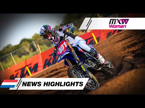 News Highlights | WMX Race 2 | MXGP of the Netherlands 2024 #MXGP #Motocross