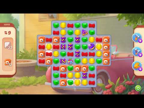 Homescapes Level 10910 No Boosters Gameplay