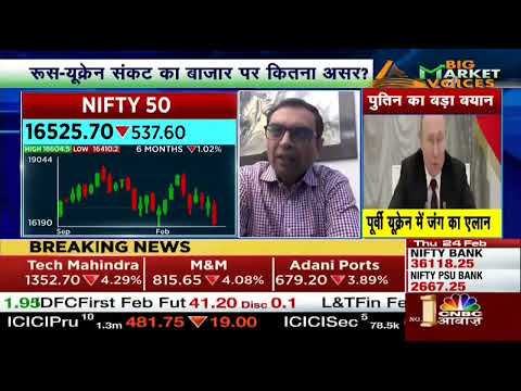 Mr. Hiren Ved's interaction with CNBC Awaaz -  February 24, 2022