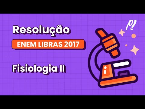 ENEM LIBRAS 2017 - Fisiologia II | A radioterapia é uma especialidade médica utilizada para...
