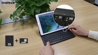 How to pair iPad with Inateck Keyboard Case?