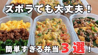 【卵レシピ３選】平日朝が劇的にラクになる！週末作り置きの冷凍タッパー弁当🍱✨