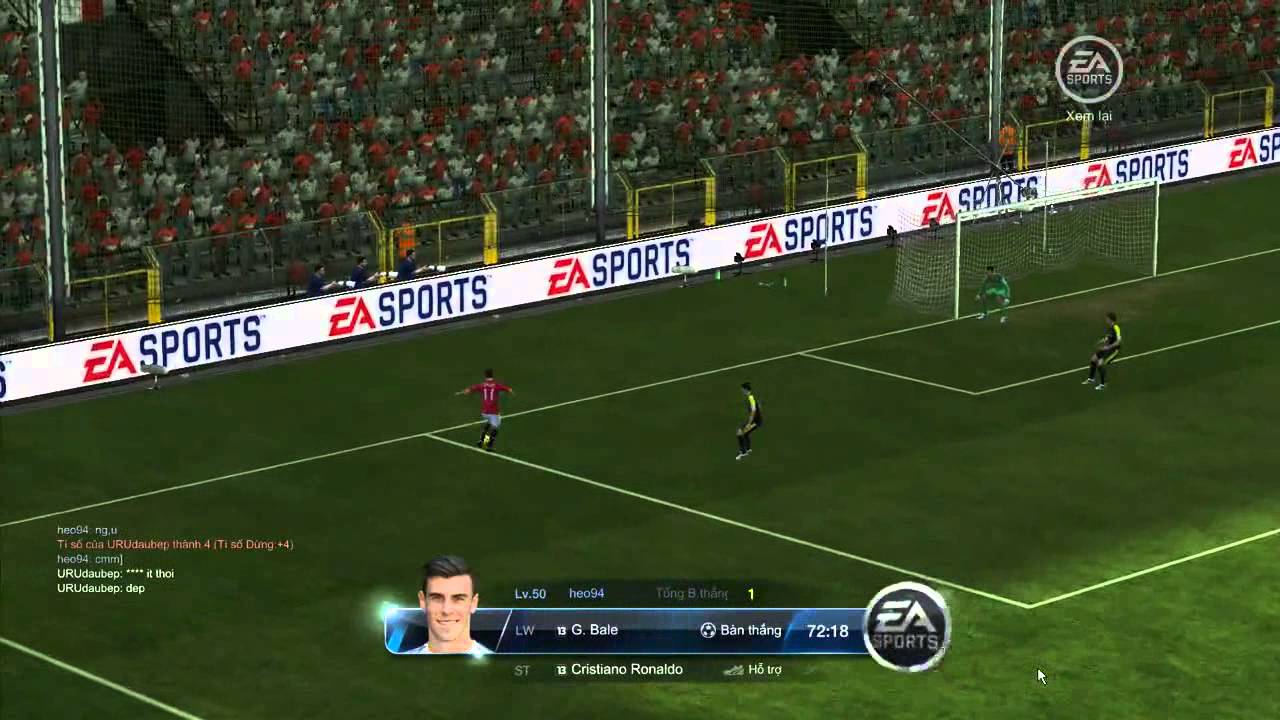 Bàn thắng quá ảo của Bale trong Fifa online 3