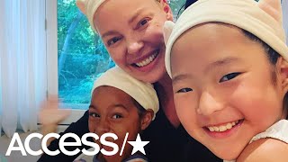 Katherine Heigl Hypes Her Kids With An ‘Embarrassing Cheer’ For First Day Of School